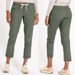 VUORI Womens Ripstop Pant Olive Green Jogger Pants XS